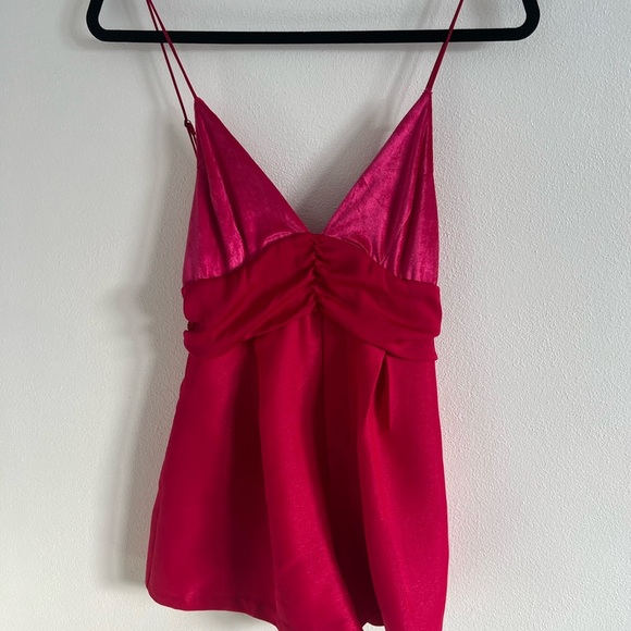 Free People Sylkie Romper Moxie, size 0 - Picture 2 of 8